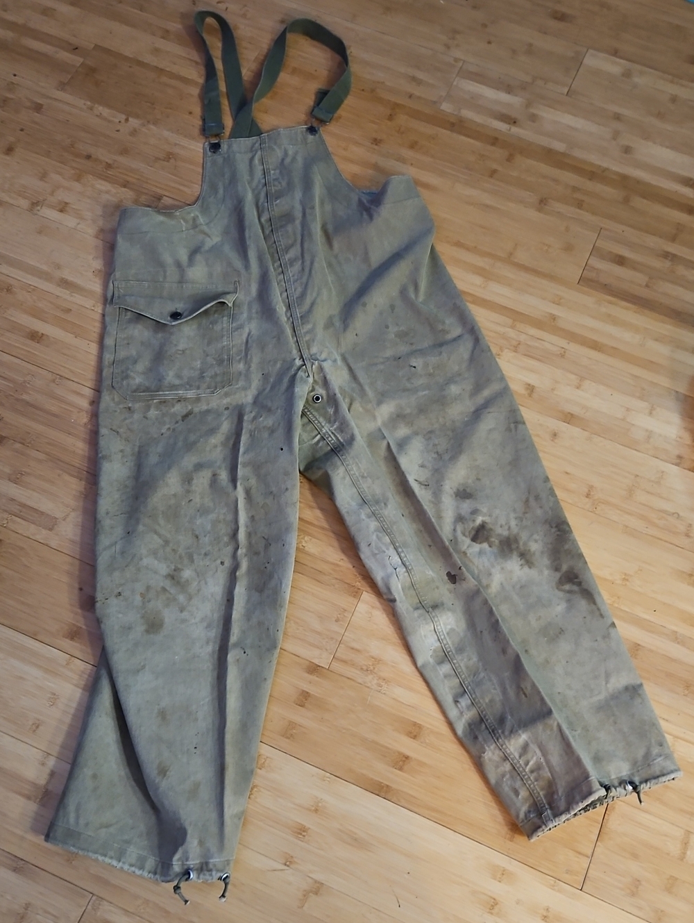 Authentic Army Canvas Work Apron Overh N auls